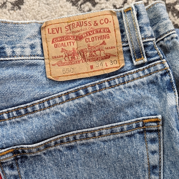 Levi 550s 34/30 - Picture 3 of 14